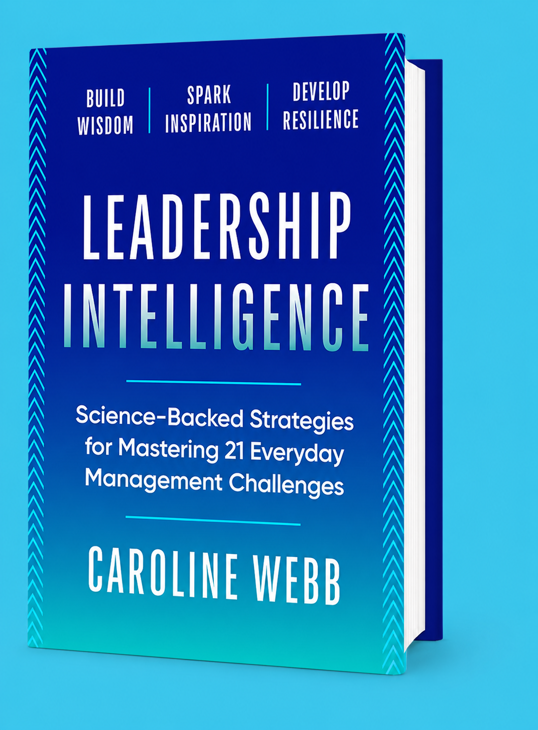 LI book blue background